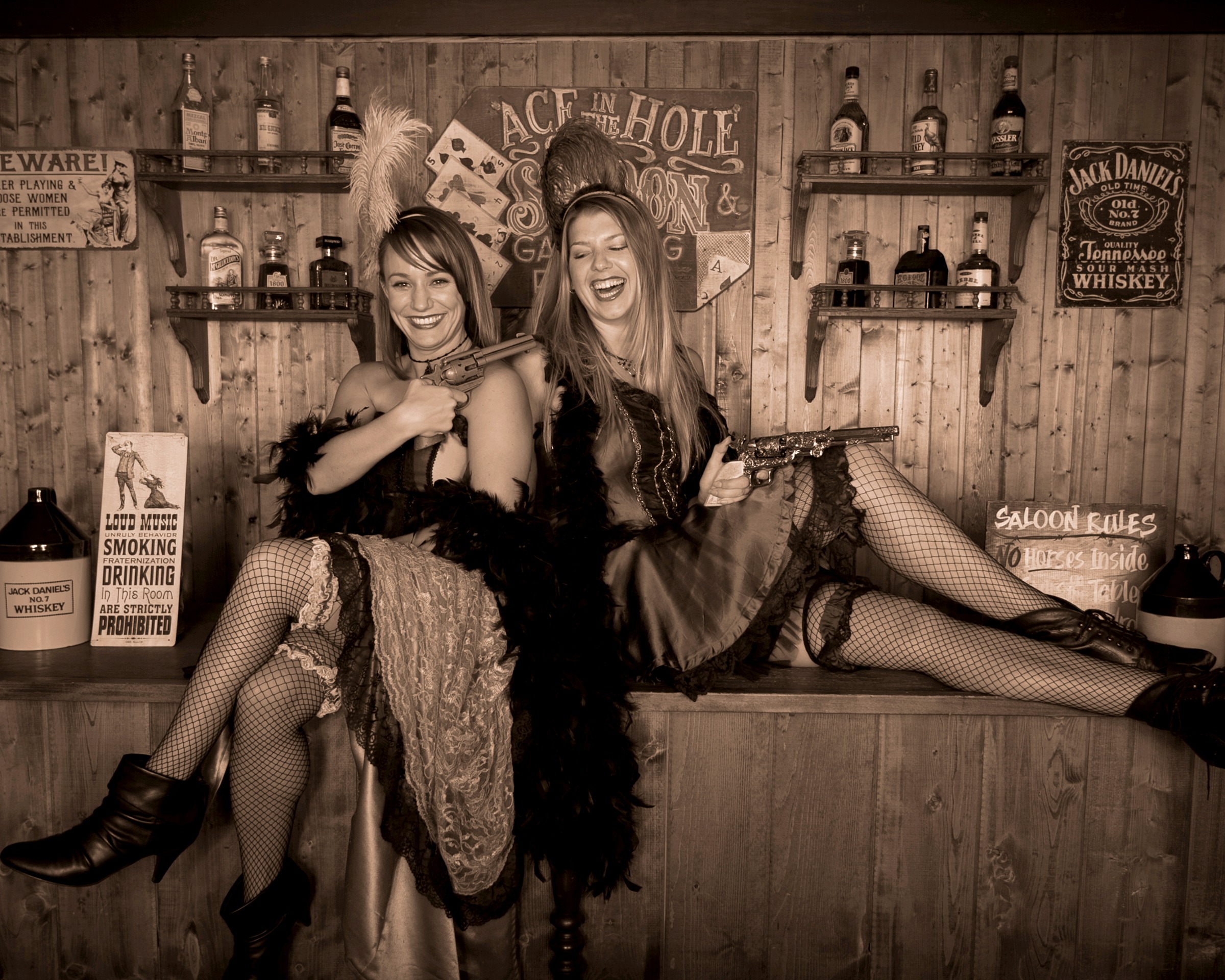Old time photo shoot in Leavenworth